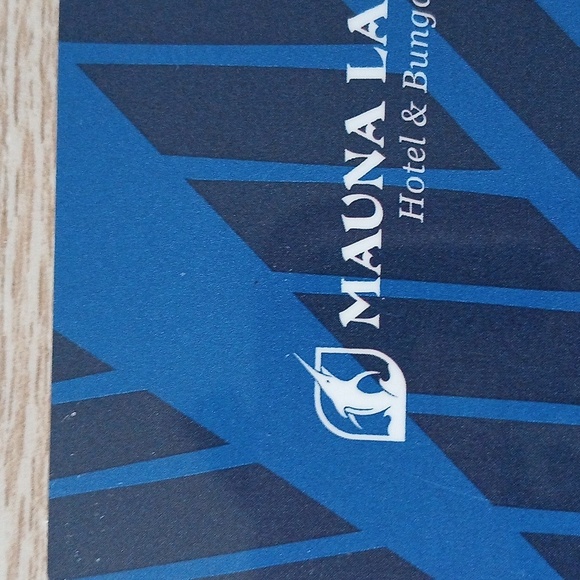 MAUNA LANI BAY HOTEL & BUNGALOWS BIG ISLAND Card Hotel Room Key Hawaii Souvenir - Picture 2 of 3